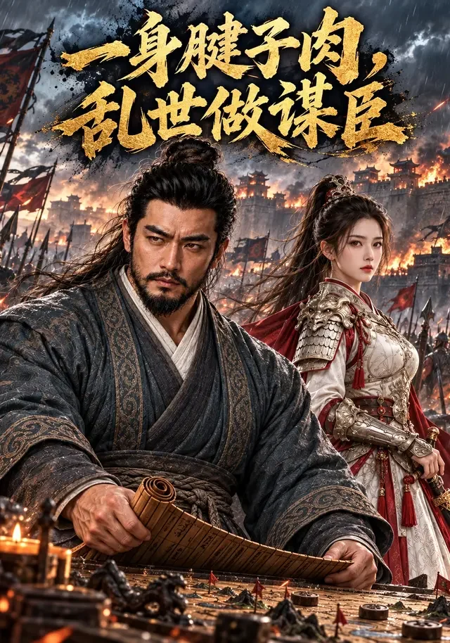 一身腱子肉，乱世做谋臣短剧海报